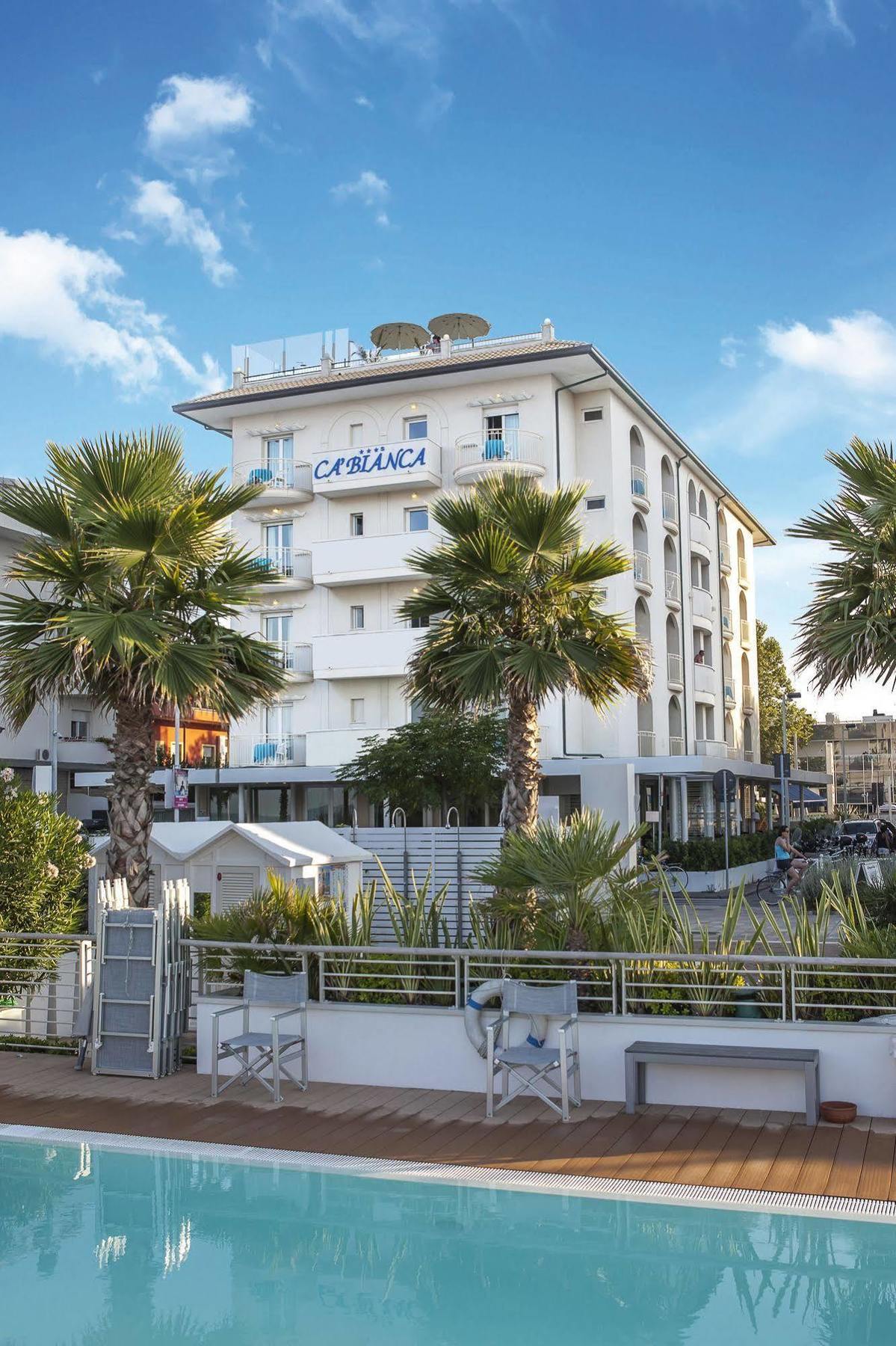 Hotel Ca' Bianca Riccione Dış mekan fotoğraf